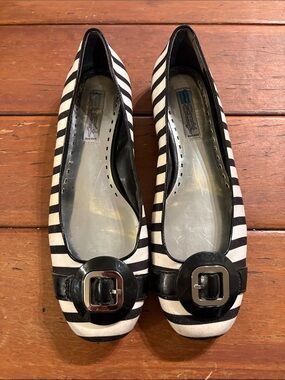 Arnold Churgin Ballet Flats with Buckle
